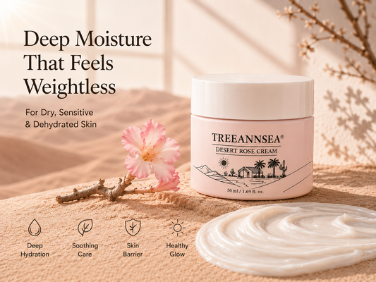 [NEW 26.07]TREEANNSEA Desert Rose Cream 50g, korean skincare