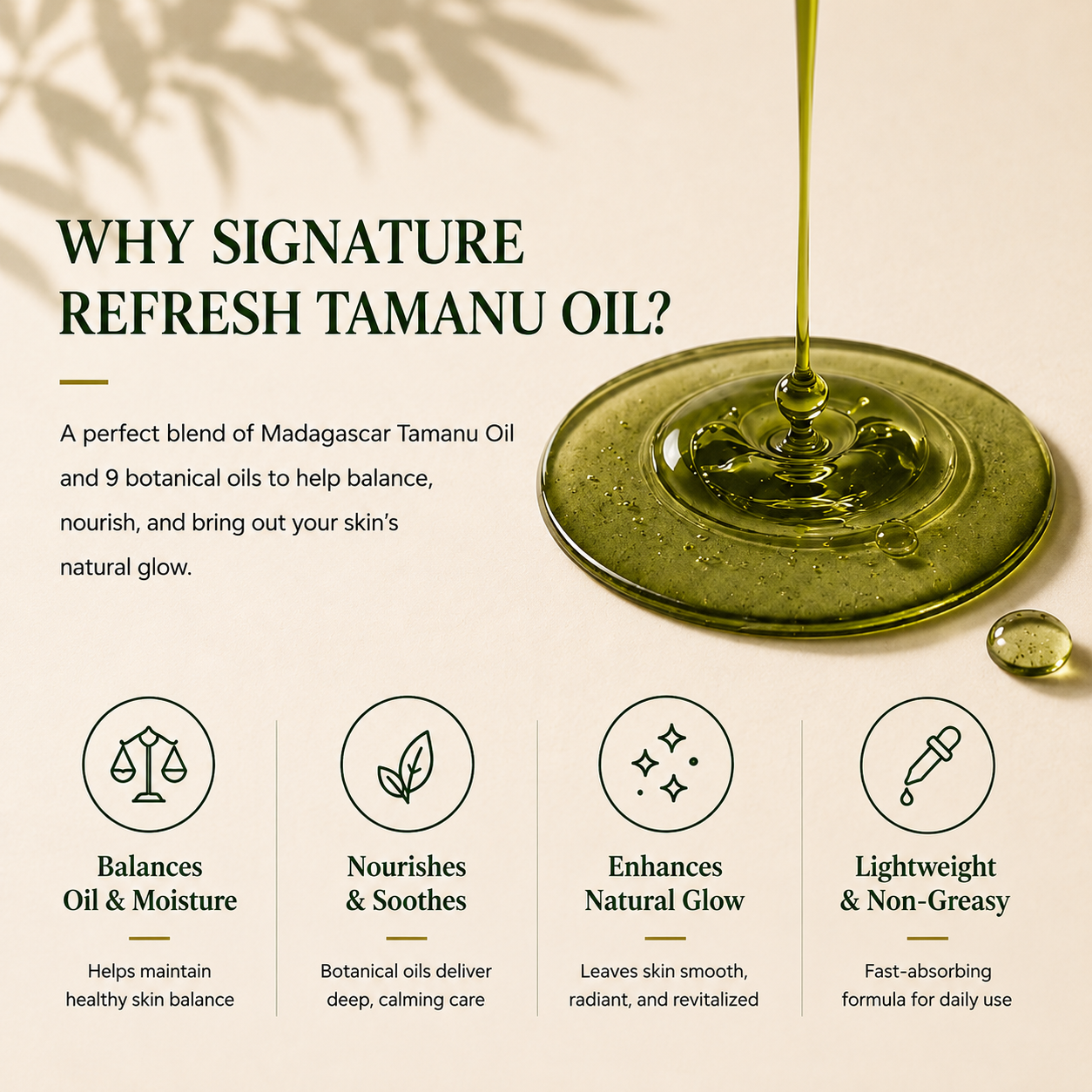 TREEANNSEA Signature Refresh Tamanu Oil 30ml