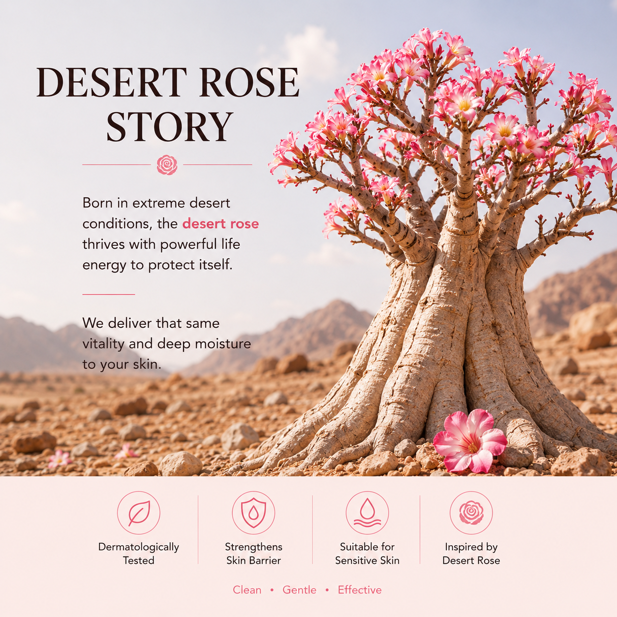 [NEW 26.07]TREEANNSEA Desert Rose Cream 50g, korean skincare