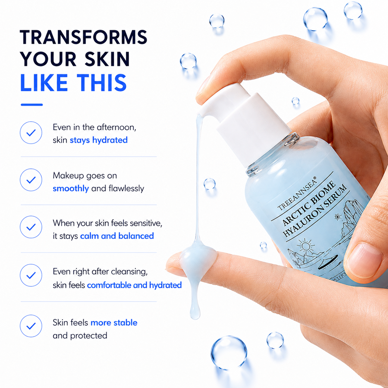 🆕TREEANNSEA Arctic Biome Hyaluron Serum 50ml