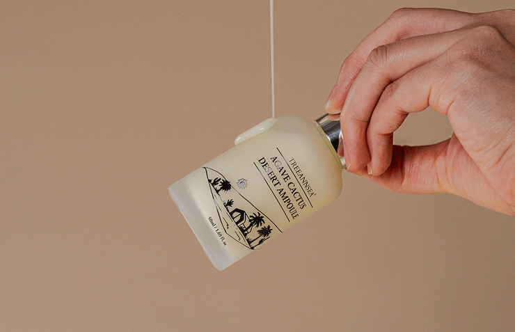 Treeannsea アガベ カクタス デザート アンプル 1.76 Fl.Oz / 50ml