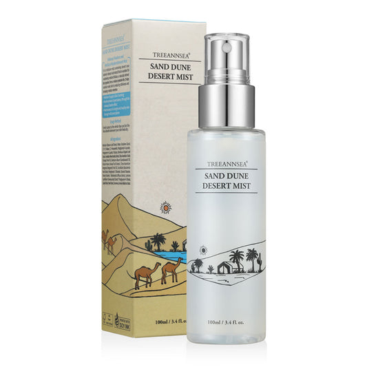 TREEANNSEA Sand Dune Desert Mist 100ml | Facial Spray | Korean Skin Care, Hydrating, Mild Exfoliation, Vegan, Animal Testing Free, Paraben Free