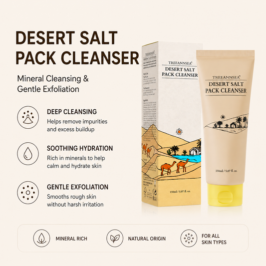 TREEANNSEA Desert Salt Pack Cleanser 150ml